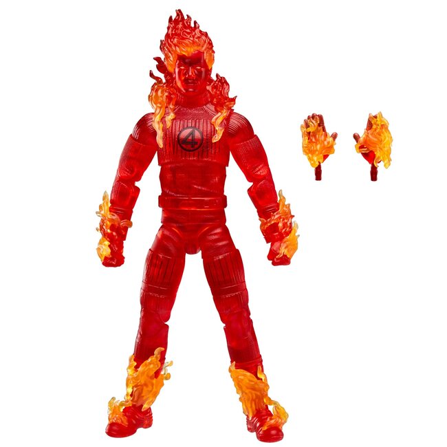 The Fantastic Four: First Steps Marvel Legends Action Figure Human Torch 15 cm