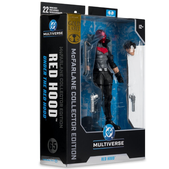 DC Multiverse McFarlane Collector Edition Deluxe Action Figure Red Hood (Under the Red Hood) (Gold Label) 18 cm