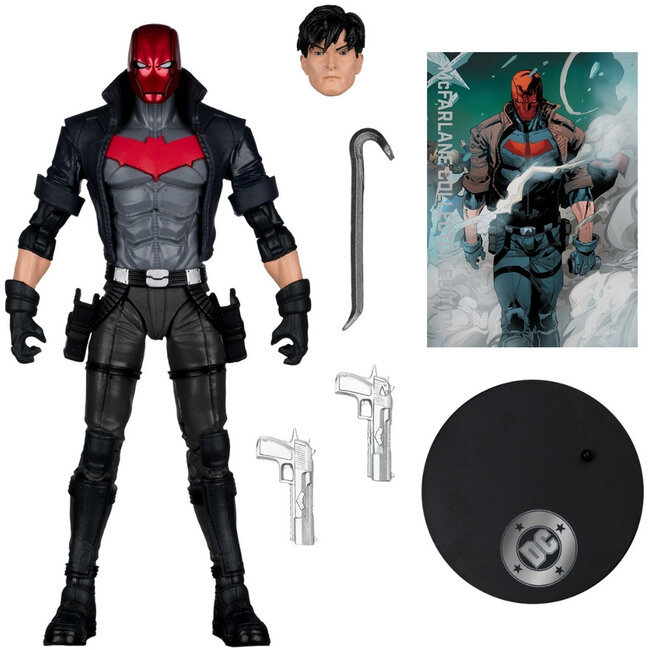 DC Multiverse McFarlane Collector Edition Deluxe Action Figure Red Hood (Under the Red Hood) (Gold Label) 18 cm