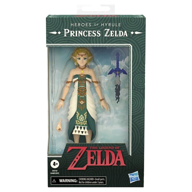 The Legend of Zelda: Tears of the Kingdom Heroes of Hyrule Actionfigur Prinzessin Zelda 15 cm
