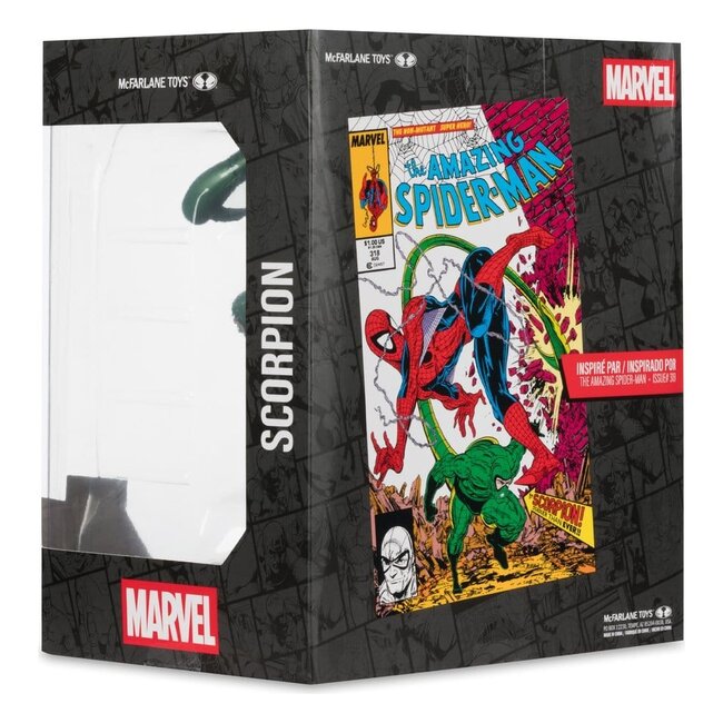 Marvel PVC-Statue !/10 Scorpion (Metallic) (The Amazing Spider-Man #318) (Gold Label) 18 cm