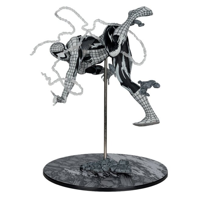 Marvel PVC Statue !/10 Spider-Man (Line Art) (The Amazing Spider-Man #318) (Gold Label) 17 cm