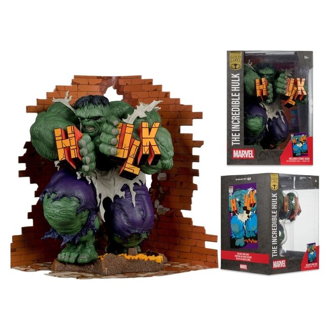 Marvel PVC-Statue 1/6 Hulk (Der unglaubliche Hulk #345) (Gold Label)