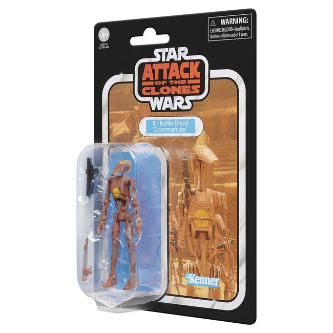 Star Wars Episode II Vintage Collection Action Figure B1 Battle Droid Commander 10 cm