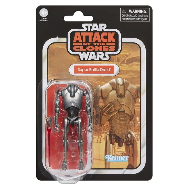 Star Wars Episode II Vintage Collection Action Figure Super Battle Droid 10 cm
