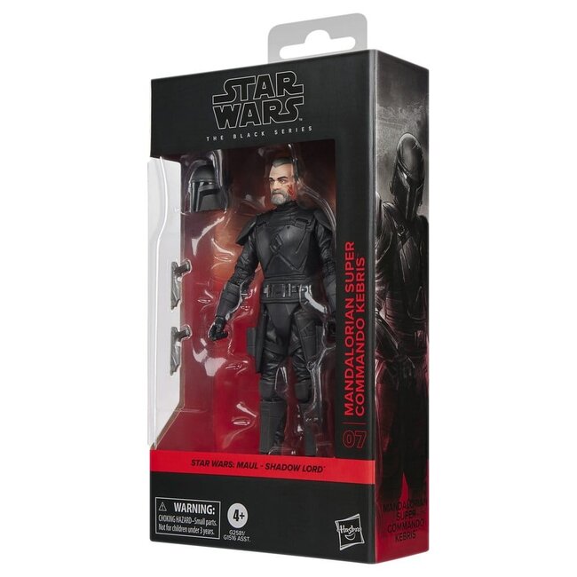 Star Wars: Maul – Shadow Lord Black Series Action Figure Mandalorian Super Commando Kebris 15 cm