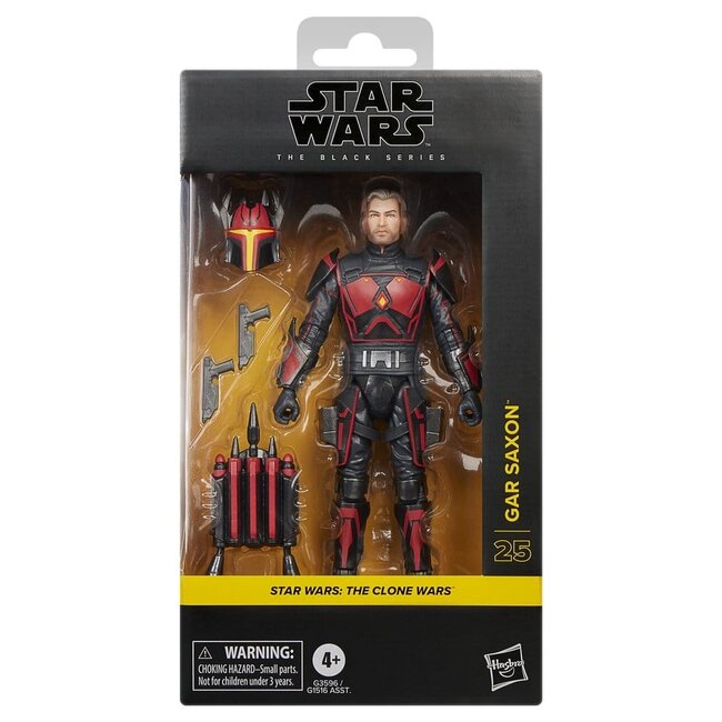 Star Wars: The Clone Wars Black Series Actionfigur Gar Saxon 15 cm