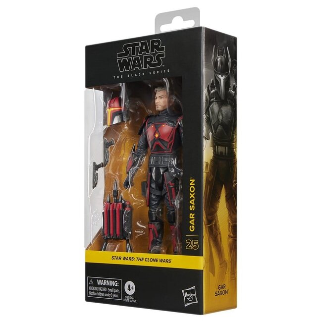 Star Wars: The Clone Wars Black Series Actionfigur Gar Saxon 15 cm