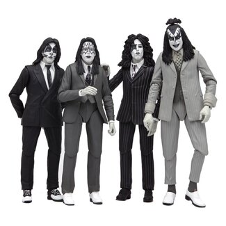 NECA  KISS Action Figures 4-Pack Dressed to Kill Album Cover 18 cm