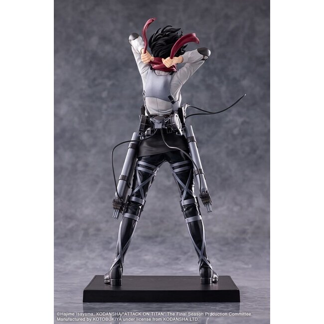 Attack on Titan: Die letzte Staffel Oshi Works PVC-Figur Mikasa Ackerman Die letzte Staffel Version 25 cm