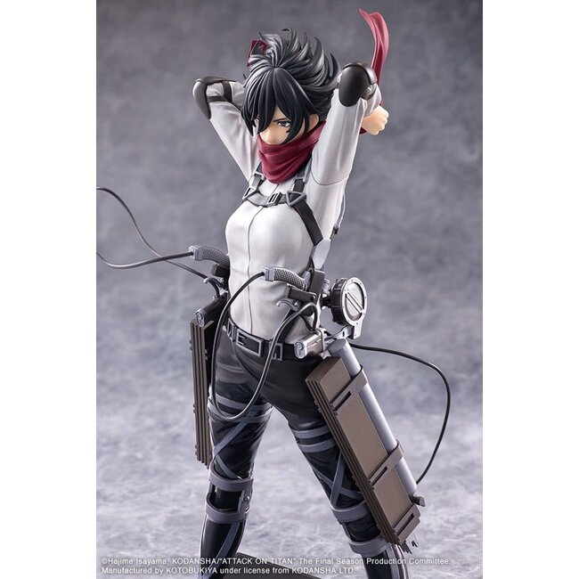 Attack on Titan: Die letzte Staffel Oshi Works PVC-Figur Mikasa Ackerman Die letzte Staffel Version 25 cm
