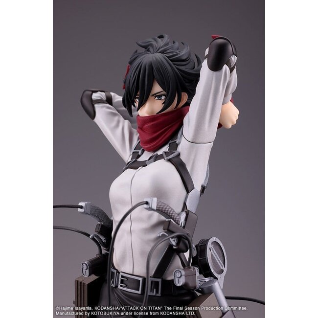 Attack on Titan: The Final Season Oshi Works PVC Figure Mikasa Ackerman The Final Season Ver. 25 cm