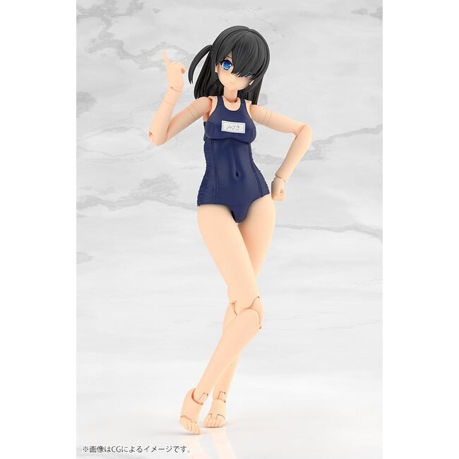 Frame Arms Mädchen-Plastikmodell Mizuki Schulbadeanzüge Ver. 16 cm