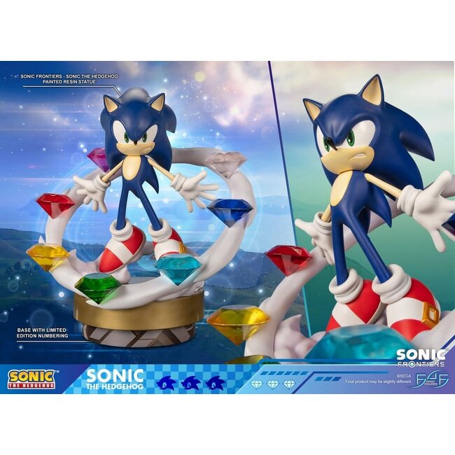 Sonic the Hedgehog Sonic Frontiers Resin-Statue Sonic 42 cm