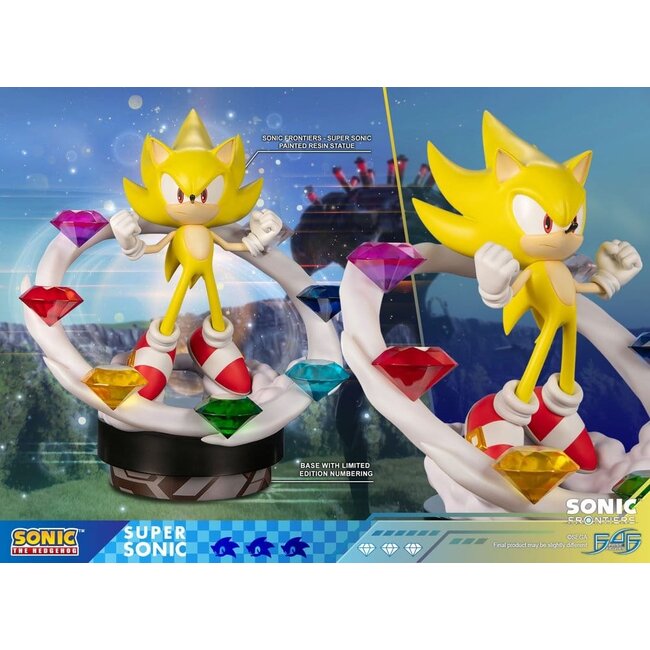 Sonic the Hedgehog Sonic Frontiers Resin-Statue Super Sonic 45 cm