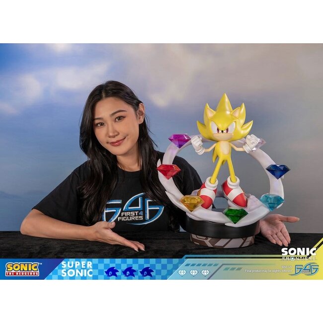 Sonic the Hedgehog Sonic Frontiers Resin-Statue Super Sonic 45 cm
