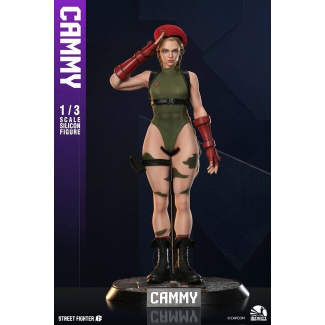 Street Fighter 6 Silicone Action Figure 1/3 Cammy 65 cm