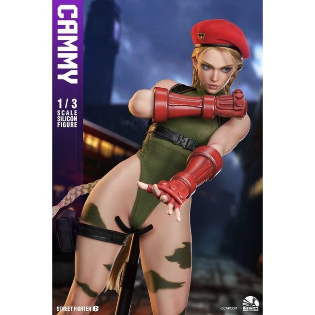 Street Fighter 6 Silicone Action Figure 1/3 Cammy 65 cm