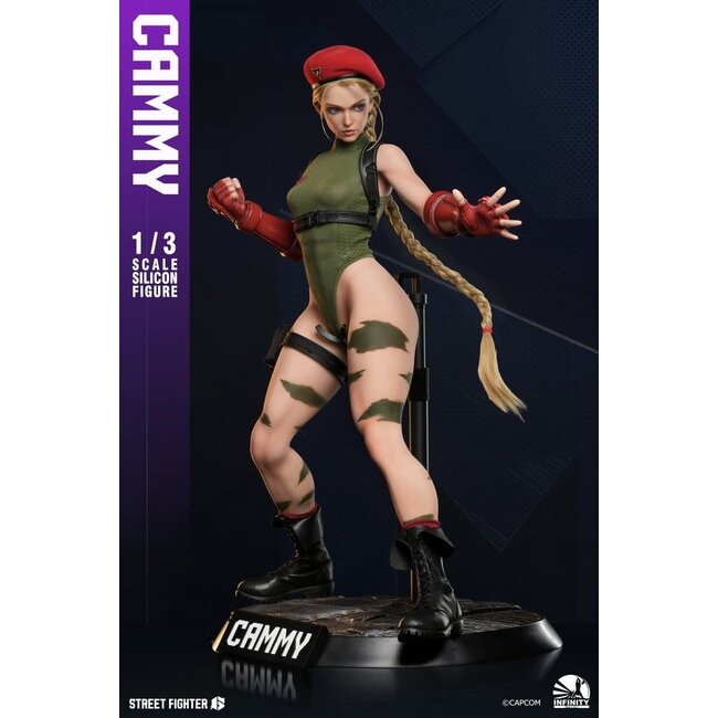 Street Fighter 6 Silicone Action Figure 1/3 Cammy 65 cm