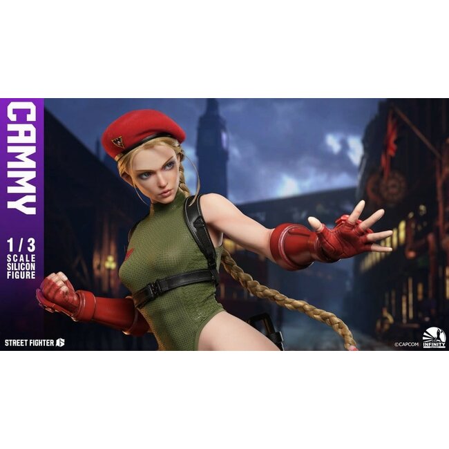 Street Fighter 6 Silicone Action Figure 1/3 Cammy 65 cm