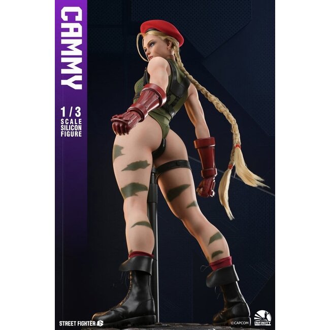 Street Fighter 6 Silikon-Actionfigur 1/3 Cammy 65 cm