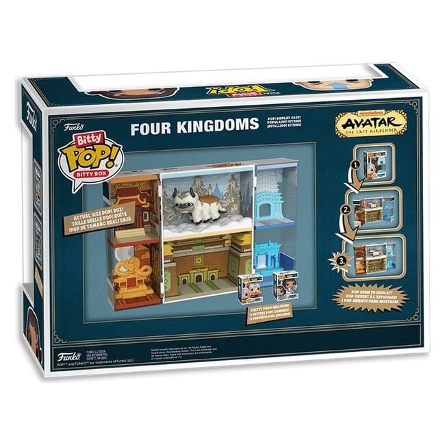 Avatar: The Last Airbender Bitty POP! Bitty Box Display with 2 Vinyl Figures Kingdoms