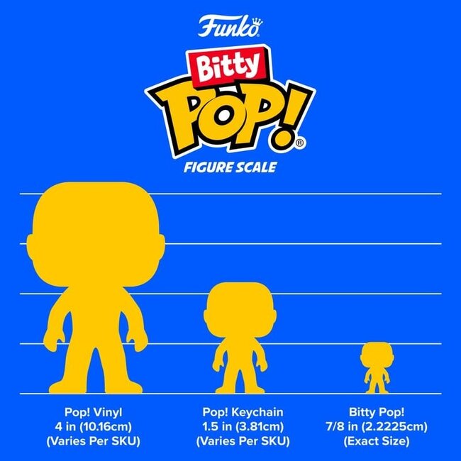 Avatar: Der Herr der Elemente Bitty POP! Bitty Box Display mit 2 Vinylfiguren Kingdoms