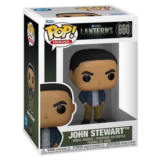 DC Studios Lanterns POP! Heroes Vinyl Figure Jon Stewart 9 cm