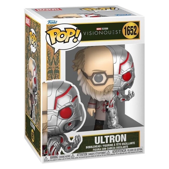 Marvel POP! Vinylfigur: Vision Quest – Ultron (geteilt) 9 cm