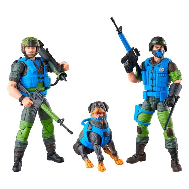 G.I. Joe Classified Series Action Figure 3-Pack #220 Mad Marauders: Footloose & Mutt & Junkyard 15 cm