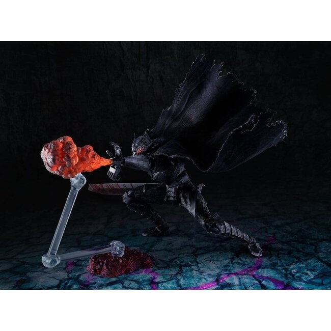 Berserk SHFiguarts Actionfigur Guts (Berserker-Rüstung) -Hitze der Leidenschaft- Kampfversion 16 cm