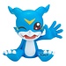 Banpresto Digimon Adventure Sofvimates PVC-Figur Veemon 11 cm