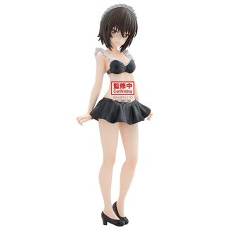 Banpresto Girls und Panzer das Finale Eternal Romance PVC Figure Maho Nishizumi Maid Swimsuit Ver. 27 cm