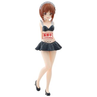 Banpresto Girls und Panzer das Finale Eternal Romance PVC Figure Miho Nishizumi Maid Swimsuit Ver. 27 cm