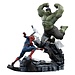 Iron Studios Marvel Comics Art Scale Statue 1/10 Spider-Man vs Hulk 38 cm