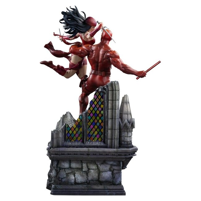 Marvel Comics Diorama 1/6 Daredevil & Elektra