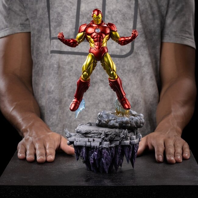 Marvel Comics BDS Art Scale Statue 1/10 Iron Man Deluxe 33 cm