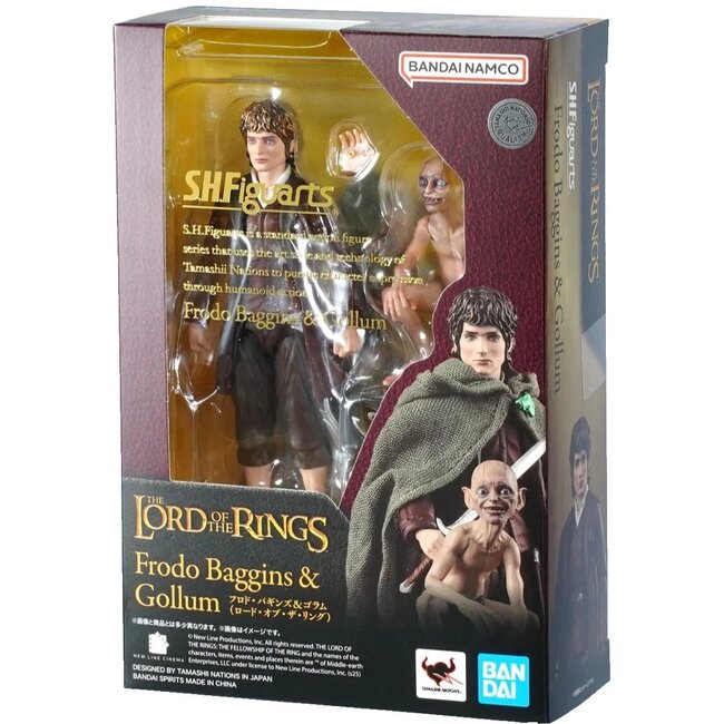 Lord of the Rings S.H. Figuarts Action Figures Frodo Baggins & Gollum