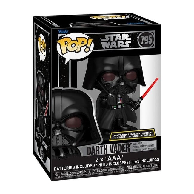 Star Wars Super Sized POP! Vinyl Figure Super Darth Vader(SFX) 12 cm