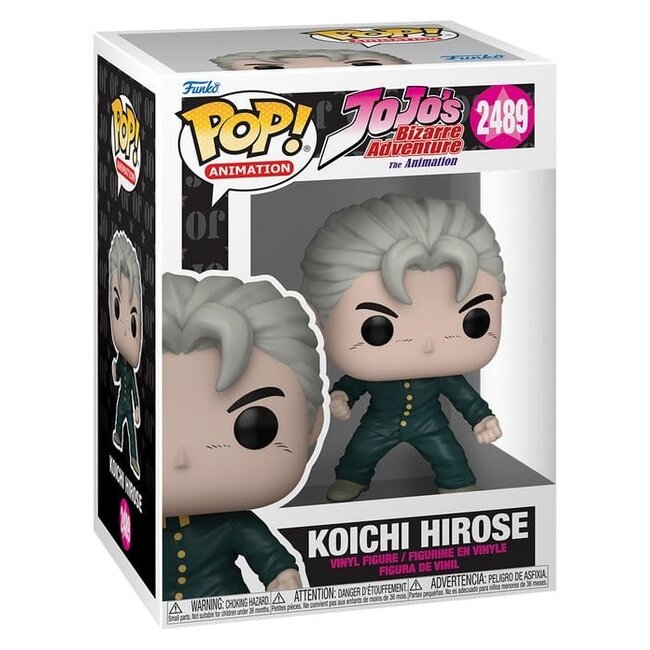 JoJo's Bizarre Adventure POP! Animation Vinylfigur Koichi (DIU) 9 cm