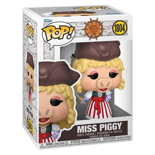 Muppet Treasure Island POP! Movies Vinyl Figure Miss Piggy 9 cm