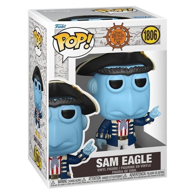 Muppet Treasure Island POP! Movies Vinylfigur Sam Eagle 9 cm