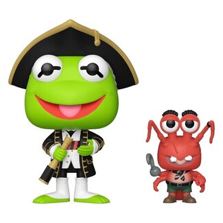 Funko Muppet Treasure Island POP! Pop! & Buddy Vinyl Kermit & Polly 9 cm