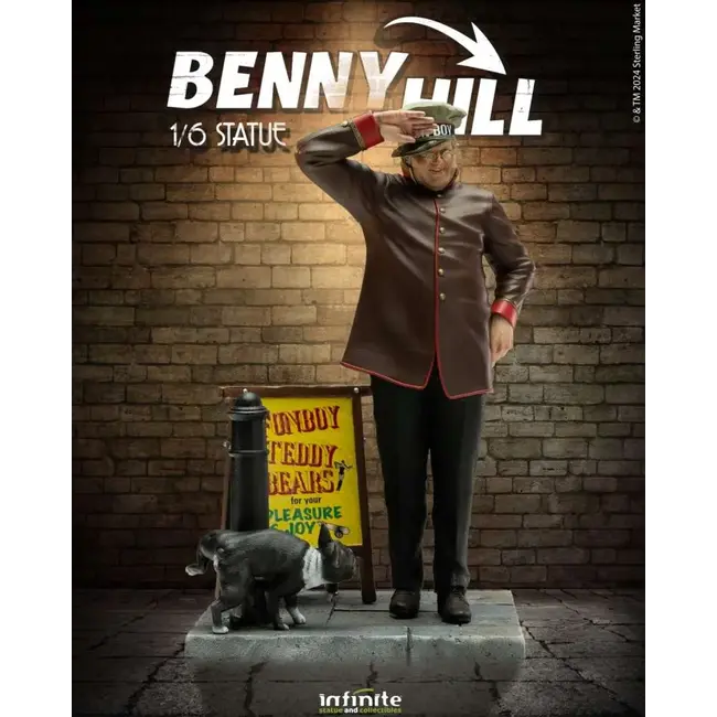 Benny Hill 1/6 Statue