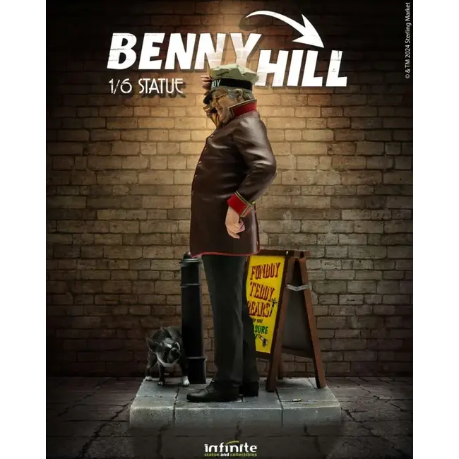 Benny Hill 1/6 Statue