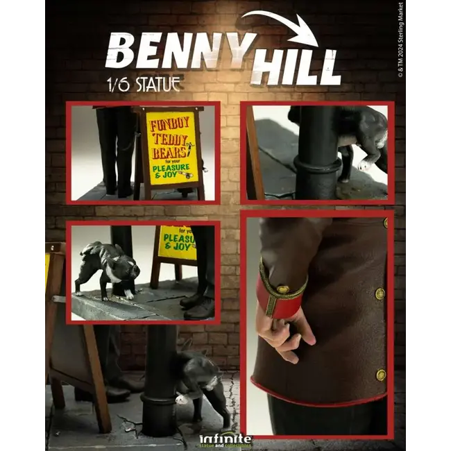 Benny Hill 1/6 Statue