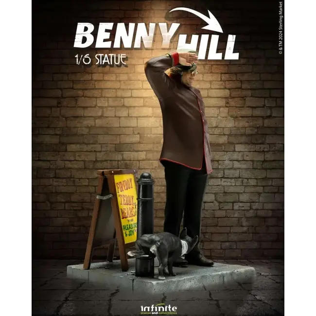 Benny Hill 1/6 Statue