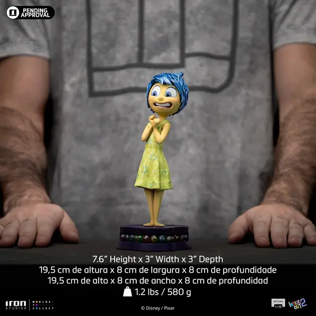 Inside Out 2 Art Scale Statue 1/10 Joy 20 cm