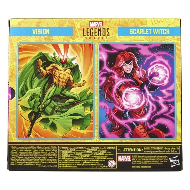 Avengers Marvel Legends Action Figure 2-Pack Vision & Scarlet Witch 15 cm