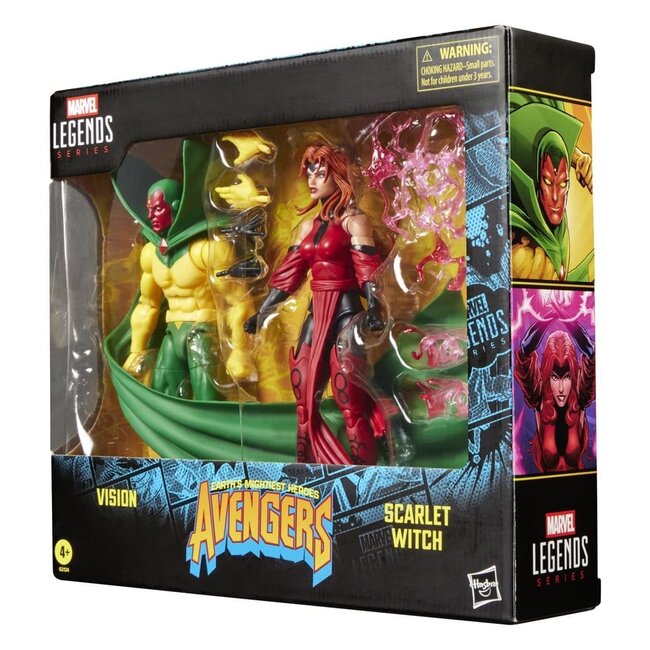 Avengers Marvel Legends Actionfiguren-Doppelpack Vision & Scarlet Witch 15 cm
